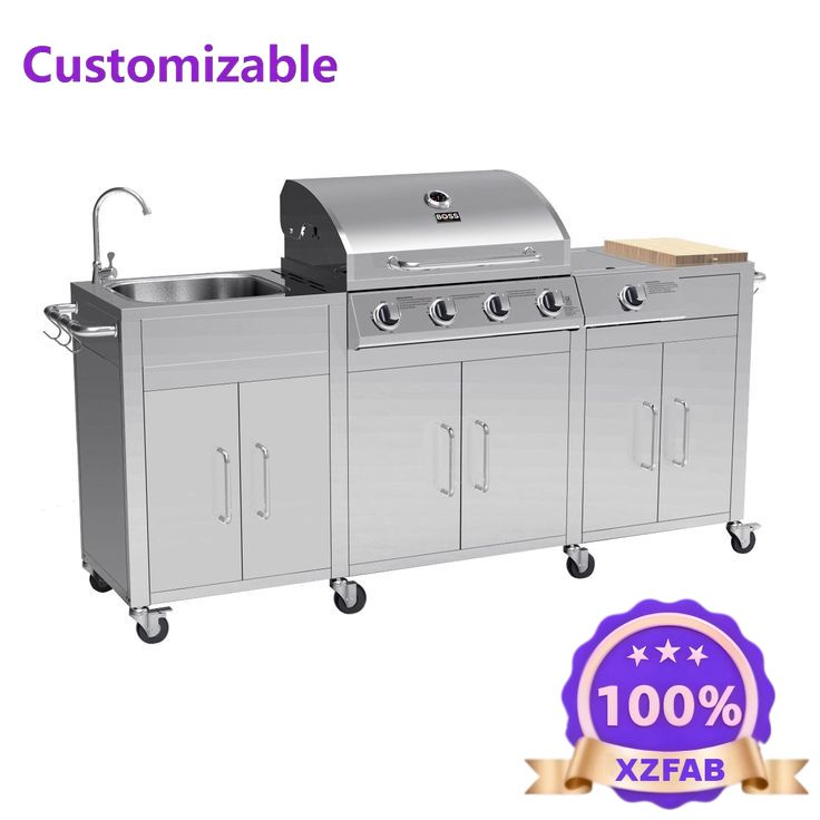 Home Bar Sink - Muebles de Exterior Modernos de Acero,