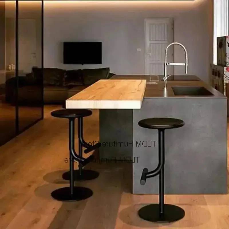 Home Bar Cafe - Silla Alta Moderna para Cafetería y
