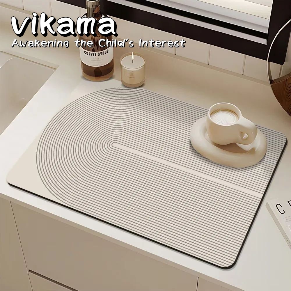 Home Bar Sink - VIKAMA Estera de tierra de diatomeas