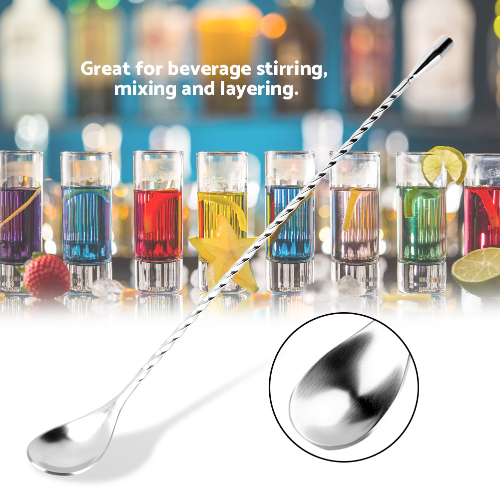 Cuchara de Bar, Cuchara Mezcla - Bar Spoon Twisted reseña y precio