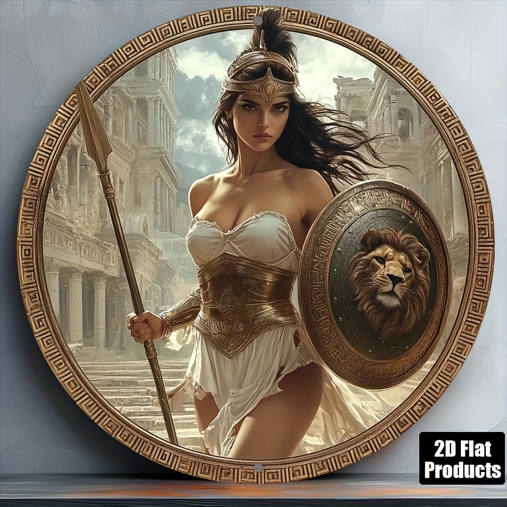 Arte de Pared Redondo de Guerr - Home Bar Accessories reseña y precio
