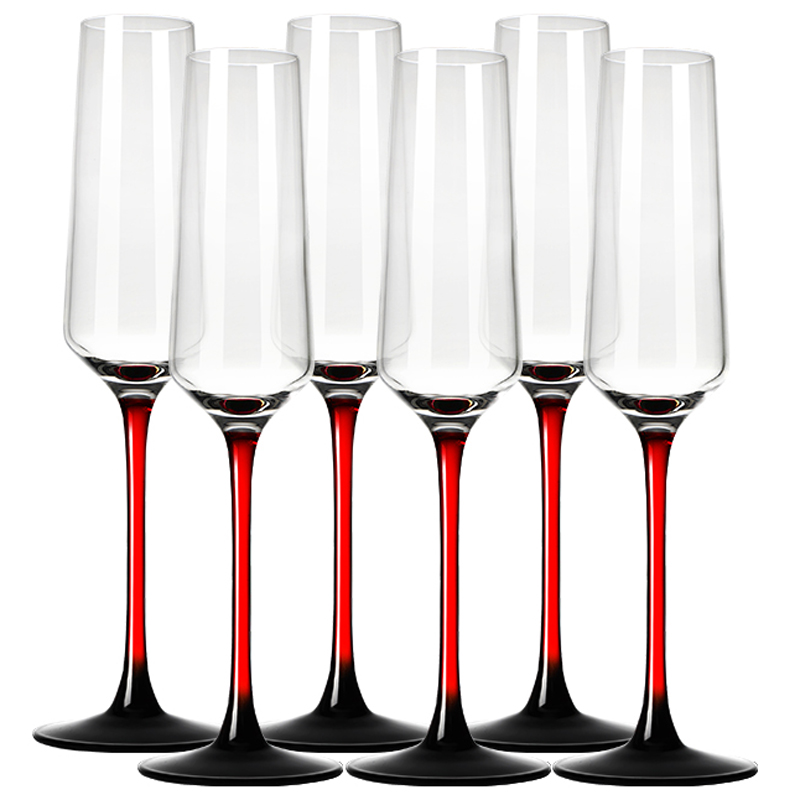 Juego de 6 Copas de Champán de - Highball Glass Set reseña y precio
